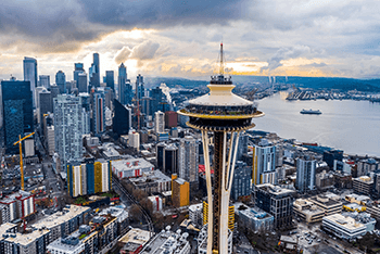 Seattle+ Vancouver+ Banff National Park+ Columbia Glacier 5-Day Tour 2025