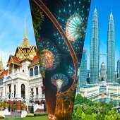 10 Days Thailand, Singapore & Malaysia Escapade Tour-2023