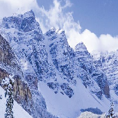 Calgary+Rocky Mountains 4-day Tour (Check in at the Banff Town Hotel for two nights, one-day Banff free day)
