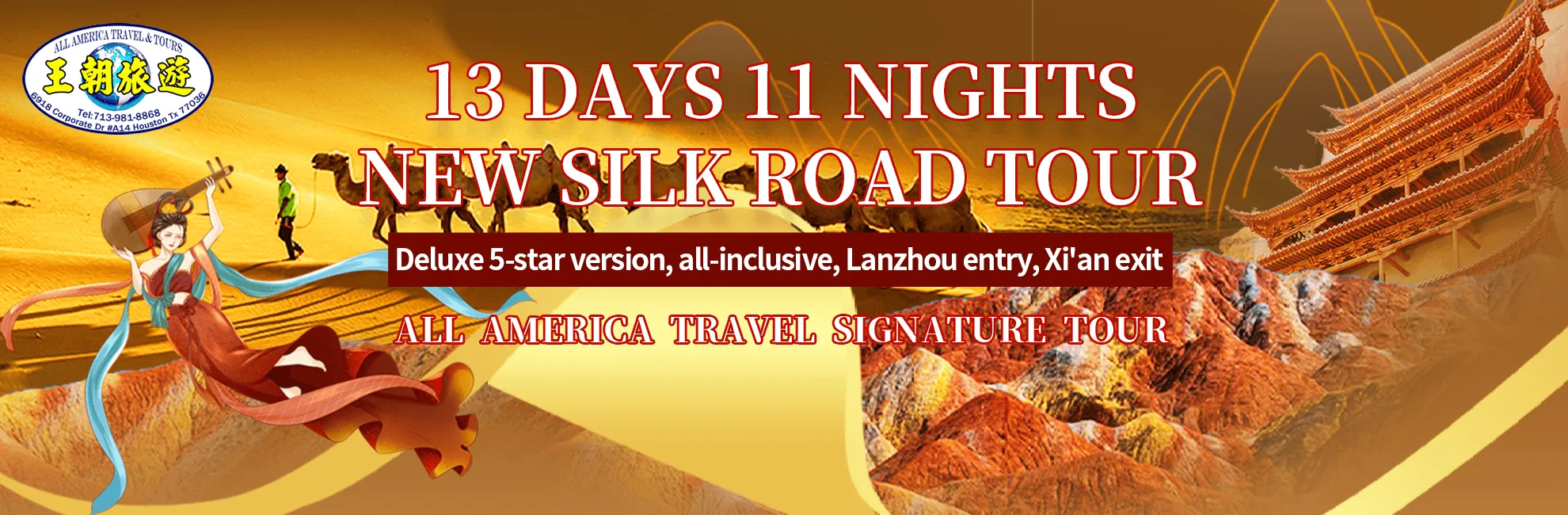 13 Days 11 Nights New Silk Road Tour